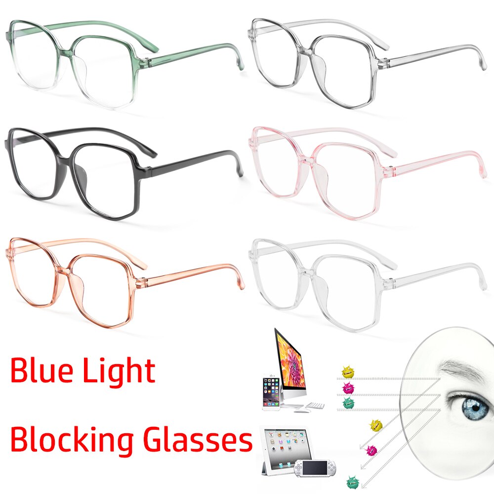 1 pc unisex brillen flexibele ultralichte blauwlicht blokkerende bril stralingsbeschermende computerbril auto fietsbril