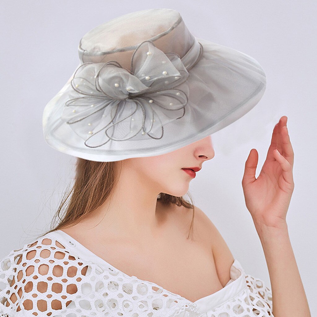 Sombrero Vintage para mujer, sombrero para , boda, novia, vacaciones, gorros para citas, para chicas y amigas