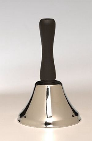Kerst Grote Bel Klassieke School Staal Thee Hand Bell Koper Bells Handvat School Receptie Diner Winkel Thee Bell Party Acc