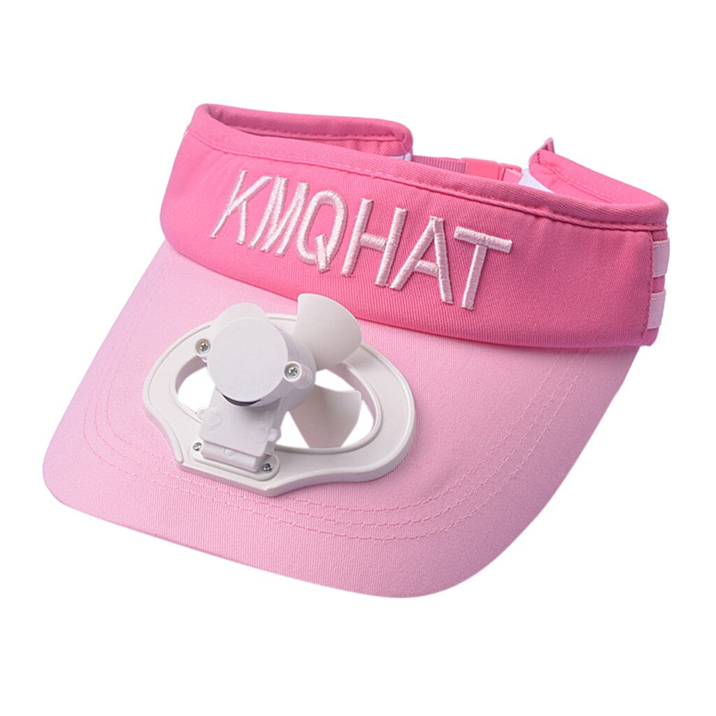 Nyhed unisex hat blæser køling camping vandring sport sommer baseball udendørs rejse kasket bomuld usb ladekabel ventilator capf 624