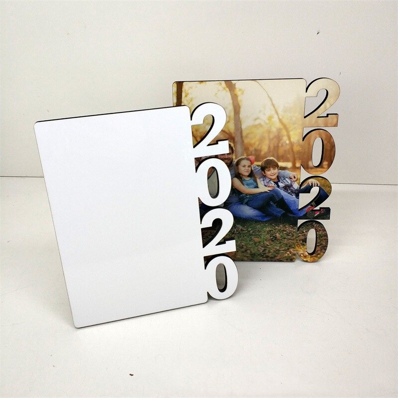 2pcs Blank Sublimation MDF Photo Plate 180*150*5mmTag DIY Printing Sublimation Ink Transfer Print