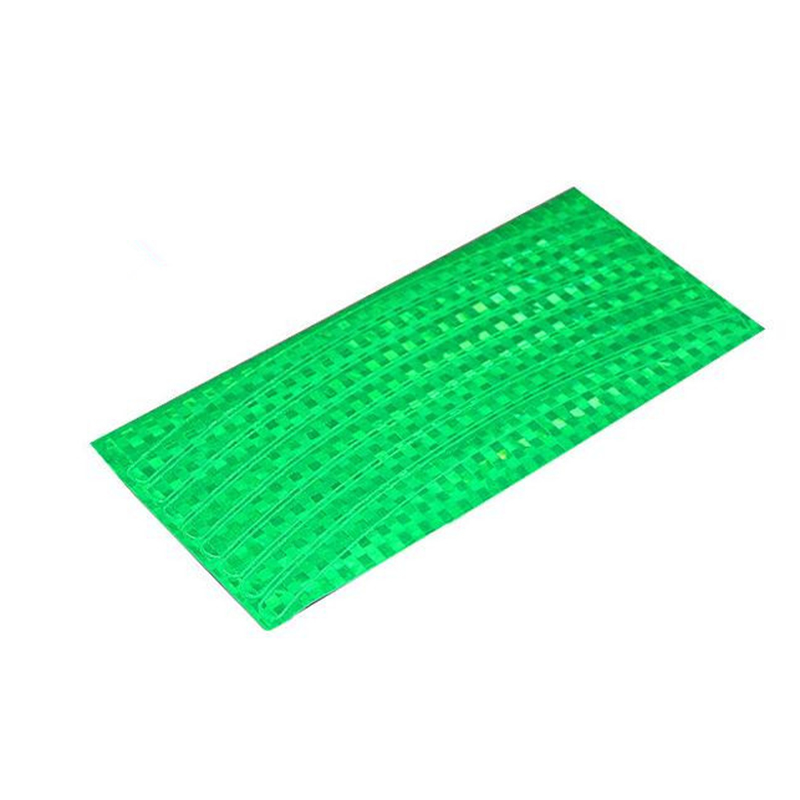 Fahrrad Reflektierende Aufkleber Rad Decals Reflektierende Klebeband Sicherheit Streifen Fahrrad Rad Aufkleber Für Kinder Balance Bike Zubehör: Green