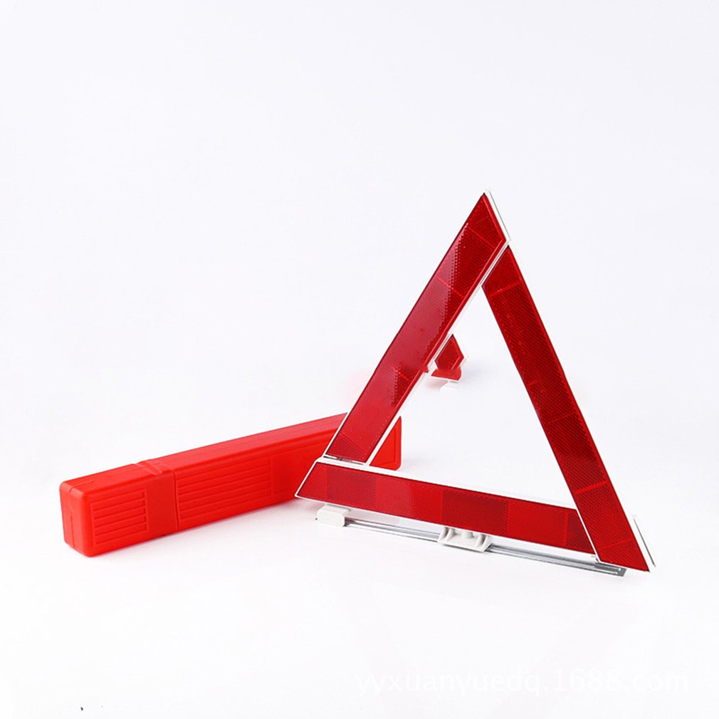 Señal de advertencia de averías de emergencia para vehículos, triangular, reflectante, seguridad vial