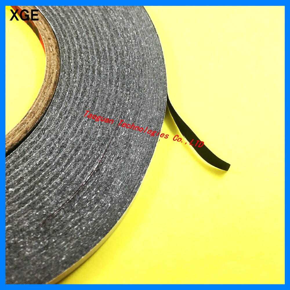 XGE 1 Roll 3mm Zwart Dubbele Side Sticker Tape voor LG Sony Lenovo Huawei Meizu Mobiel Scherm LCD Reparatie Fix