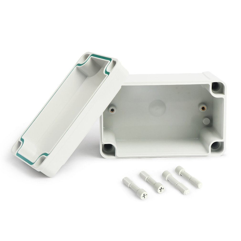 Boîtier de boîtier en plastique projet électronique boîtier d'instrument étanche boîte de projet électrique boîtier de jonction extérieur: Default Title