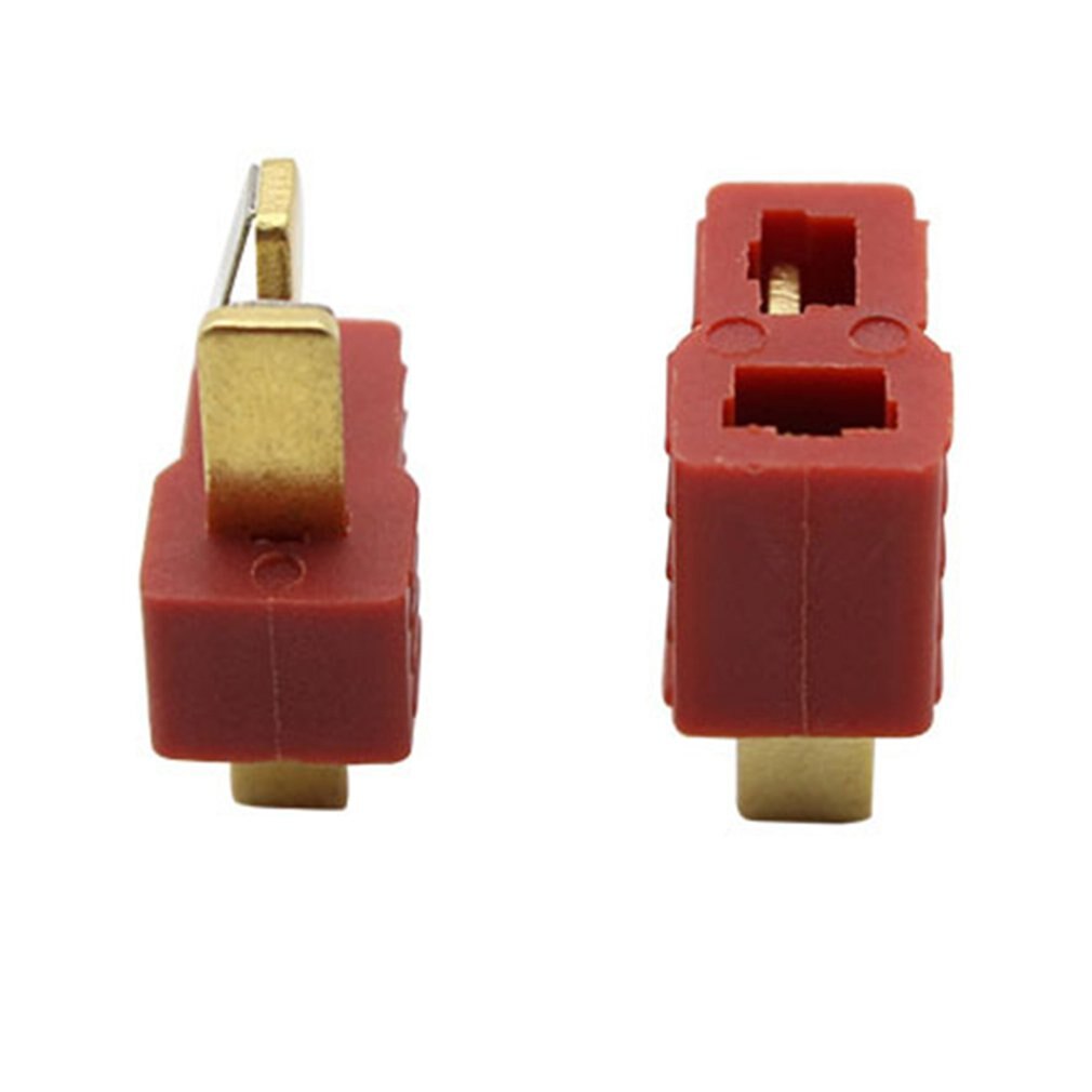 10 Pcs T Plug Deans Terminal Connector Set For RC LiPo Battery Helicopter Male/Female Terminals Connectors Adapter