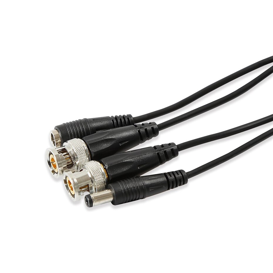 Wsdcam HD-CVI/Tvi/Ahd Passieve Video Balun Met Power Connector En RJ45 CAT5 Data Zender 1 Paar