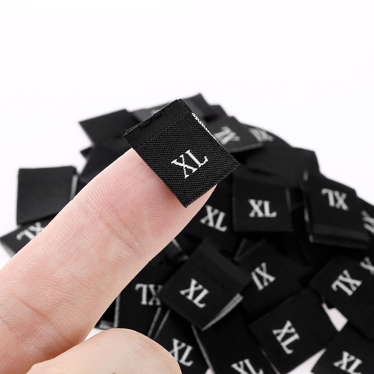 400-Pack S/M/L/Xl Spot Kleding Labels Polyester Geweven Size Tags Labels Thuis Textiel producten Code