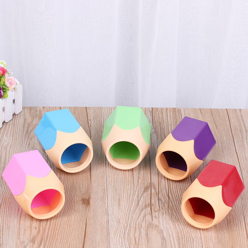 1pc Mini Pencil Pot Holder Pen Storage Vase Stationery Cup Makeup Brush Container Box Organization Pen Vase