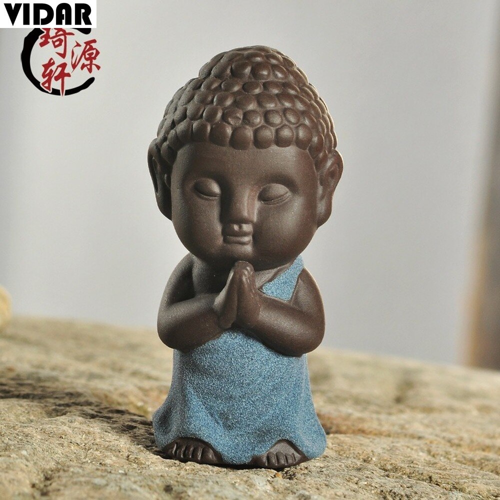 Vidar Zisha Thee Huisdieren Tathagata Boeddhabeeld Zitten En Thee Huisdieren Little Buddha Little Tathagata Zisha Thee Huisdieren