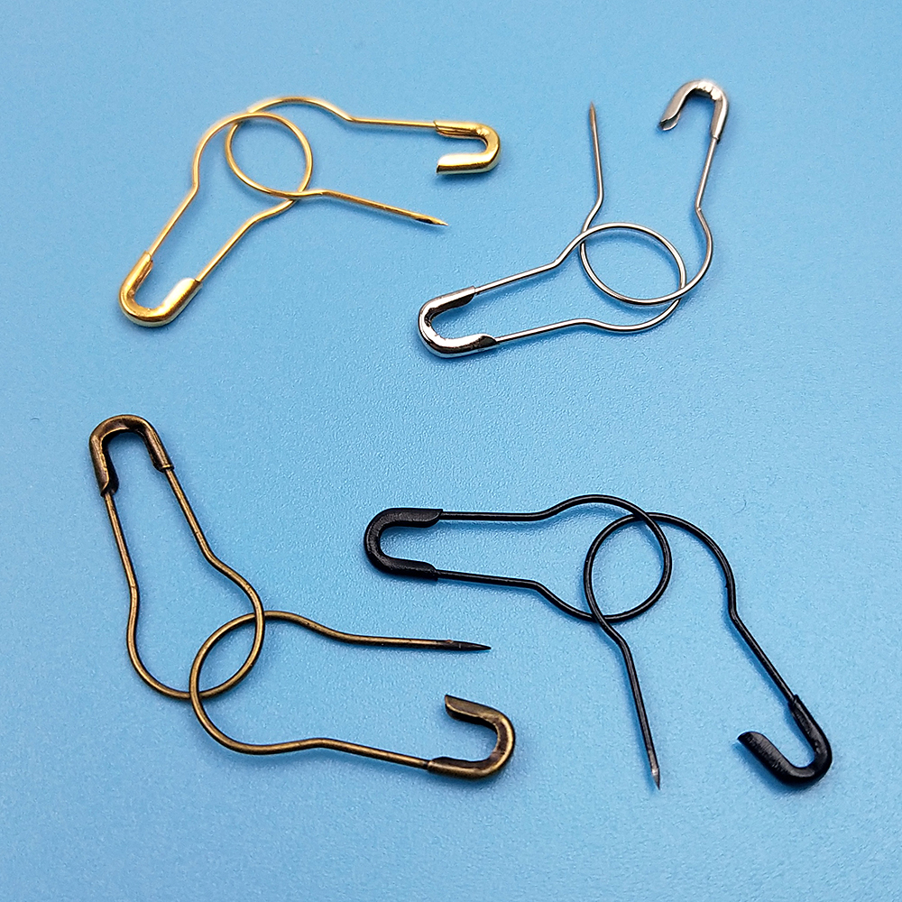 100 Stks/pak Kalebas Vorm Metalen Veiligheidsspelden Craft Clips Marker Tag Pin Diy Breien Kruissteek Houder Naaien Gereedschap Accessoires