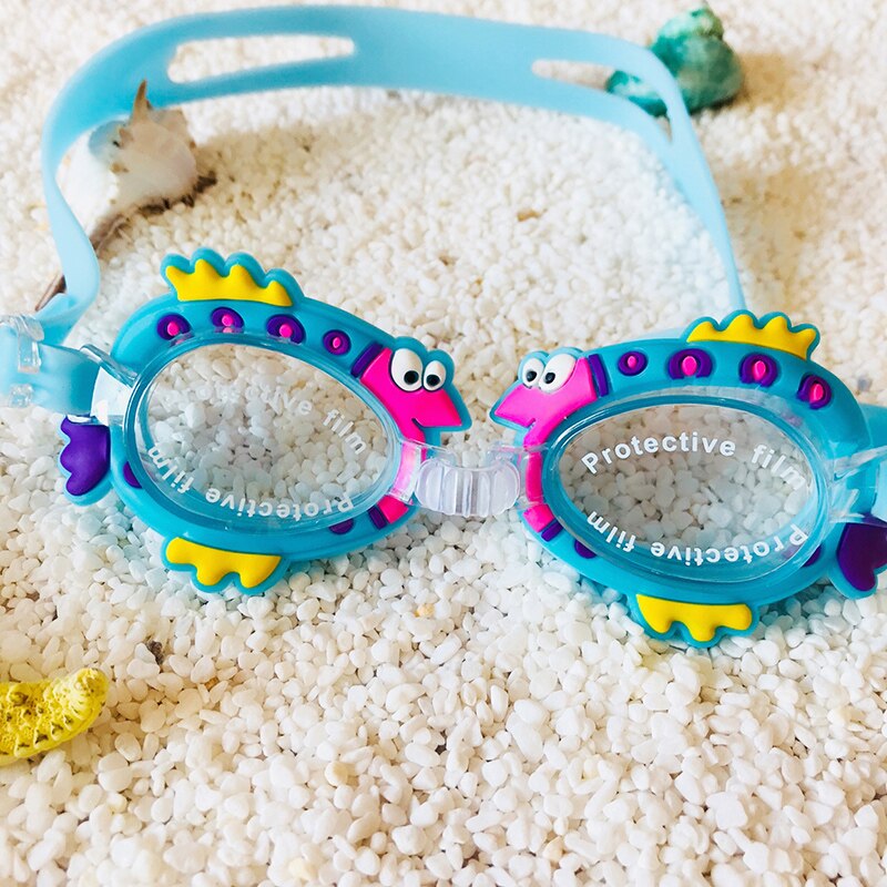 Children Swimming Drifting Cartoon Anti Fog Kids Swimming Beach Diving Glasses Water Swim Eyewear: 3