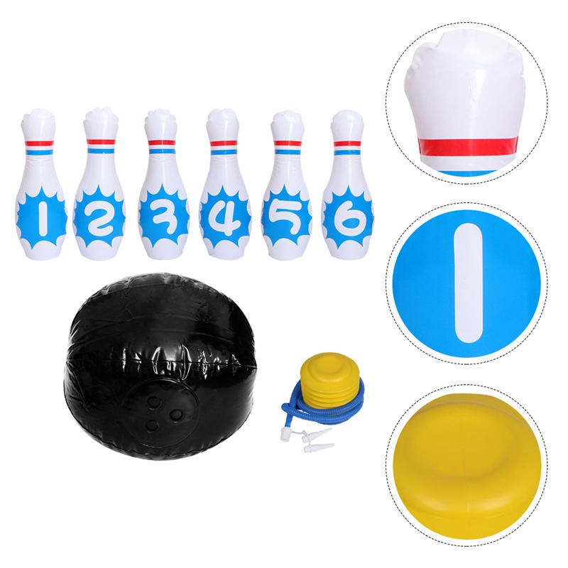 1 Set Van Kinderen Bowling Ballen Bowling Opblaasbare Bowling Ballen Voor Baby Outdoor