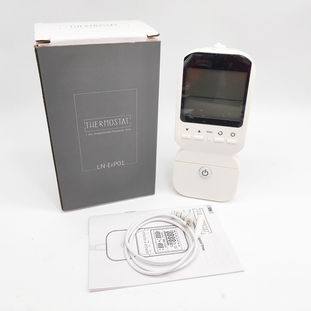 Temperature Controller 230V 16A for Remote Infrared Heating Panel Warm Heater Thermostat Timer