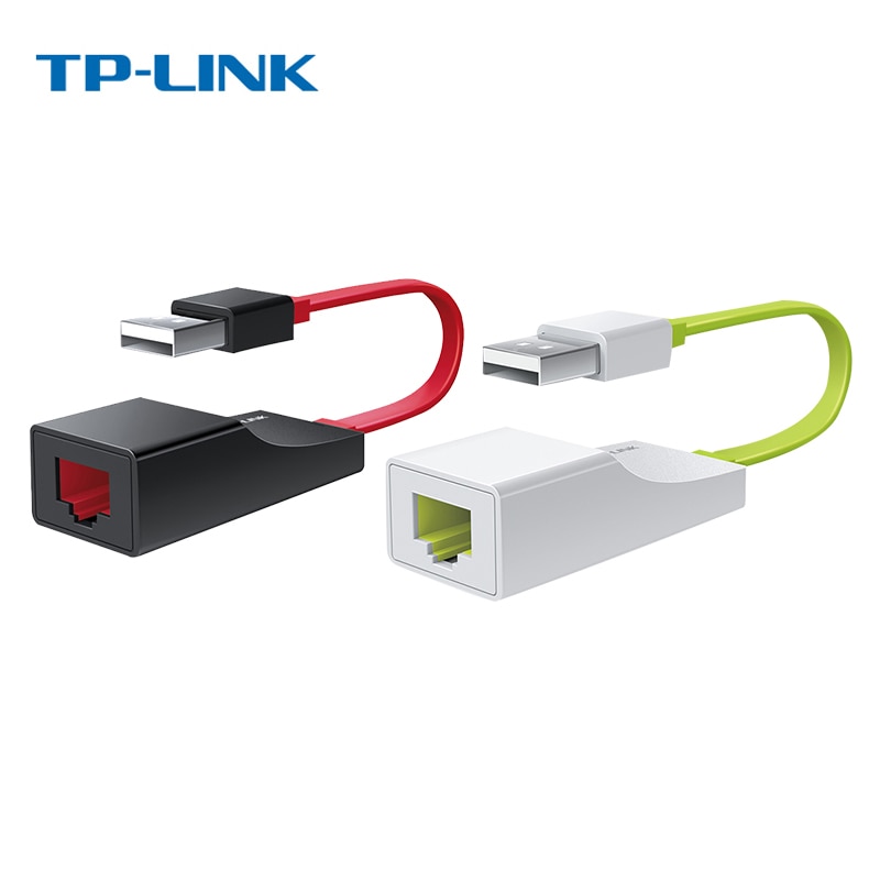 TP-Link TL-UF210 High-gain RJ45 Ethernet LAN Port USB Network Card 10/100M Adapter Desktop Laptop Network-Cards UF210 Wired