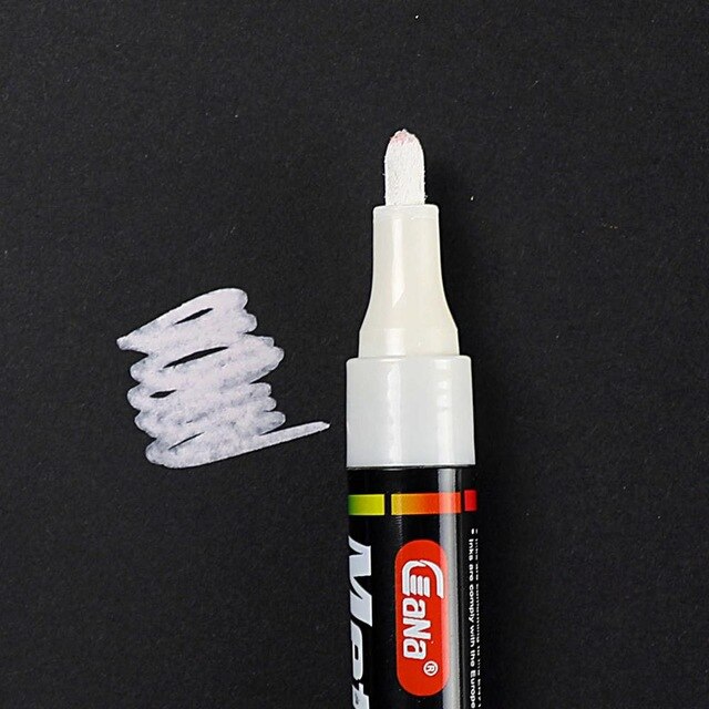 1Pcs Water-based Paint Metal Marker Pens Sharpie 3.0mm Gold Silver Ceramic Rock Glass Porcelain Mug Wood Fabric Canvas Painting: 19