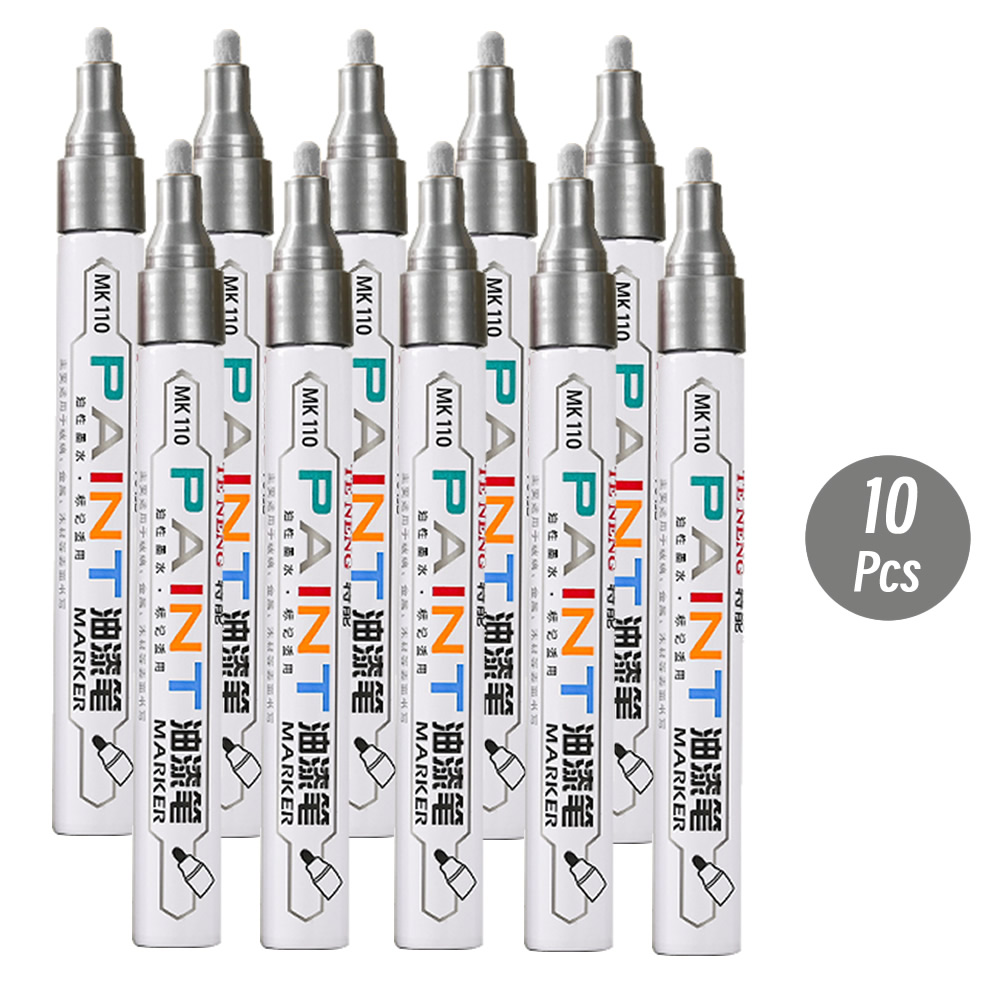 8 Kolorów Pisak robić Naprawy Rys Samochodowych Szybkoschnący Lakier robić Retuszu Wodoodporny znacznik robić Opon i Felg Pisaki robić Lakieru Samochodowego: żółte światło