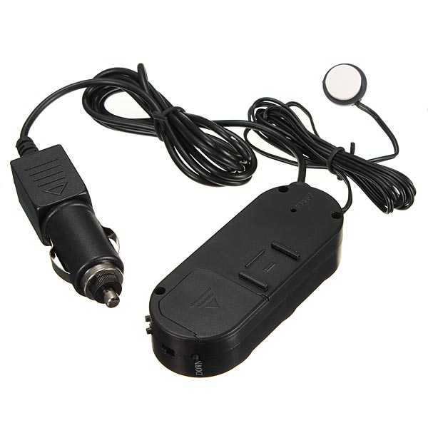 Lcd-scherm auto binnen buiten thermometer voertuig klok kalender spanningsmonitor temperatuurmeter