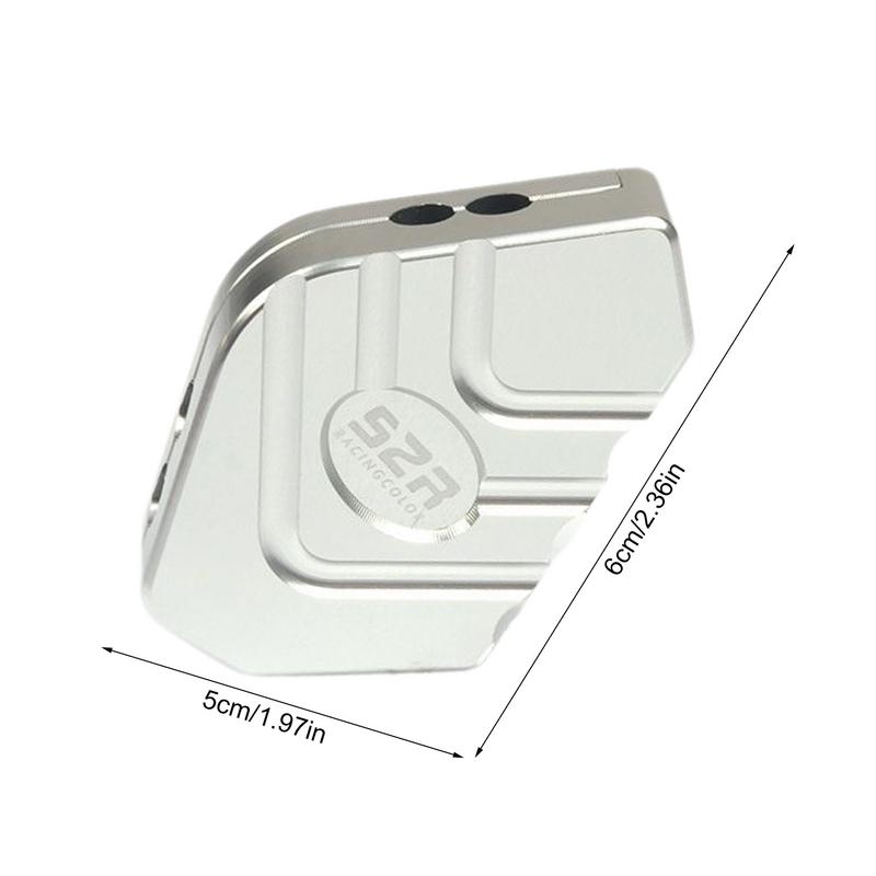 Aluminium Motorfiets Fiets Kickstand Extender Voet Zijstandaard Verlengstuk Voetsteun Plaat Motor Accessoires