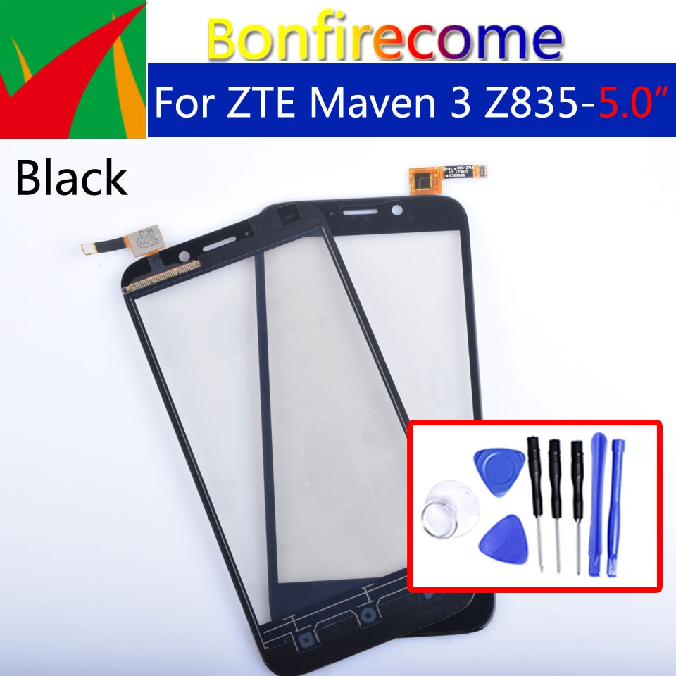 Voor ZTE Maven 3 Z835 Touch Screen Panel Digitizer Sensor Voor Glas Outer Touchscreen Vervanging 5.0 inch