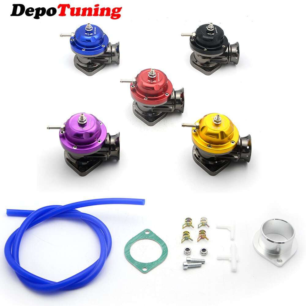 Depotuning Universele Type-Rs Turbo Blow Off Valve Verstelbare 25psi Bov Blow Dump/Blow Off Adapter 5 Kleuren