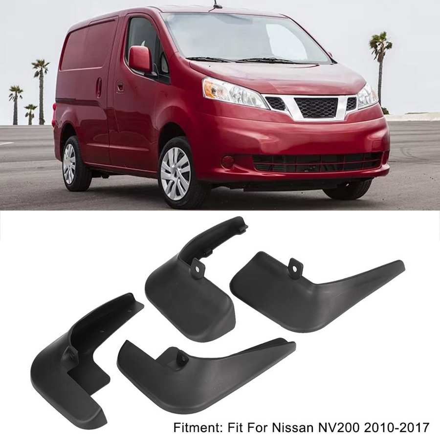 4 st biltillbehör bilspjällskydd stänkskydd ersättning passar för nissan  nv200