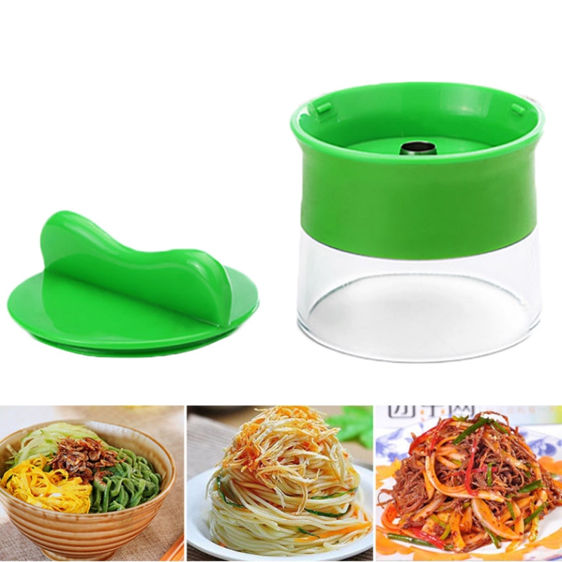 1Stck Spaghetti Maschine Spiral- Klinge Schneiden Maschine Gemüse Obst Spiral- Schneidemaschine Karotte Gurke Reibe Salat Werkzeug