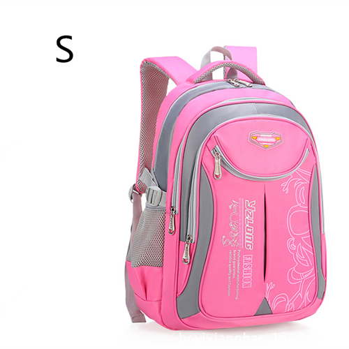 Orthopedische Rugzak Primaire Schooltassen Voor Jongens Meisjes Kids Reizen Rugzakken Waterdicht Schooltas Boek Tas Mochila Infantil: S pink