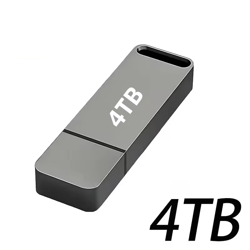 16TB Flash Drive USB3.2 Hoge Snelheid Overdracht Type C U Metalen Flash SSD Draagbare Mini Flash Drive Geheugen waterdichte U Drive: Oranje