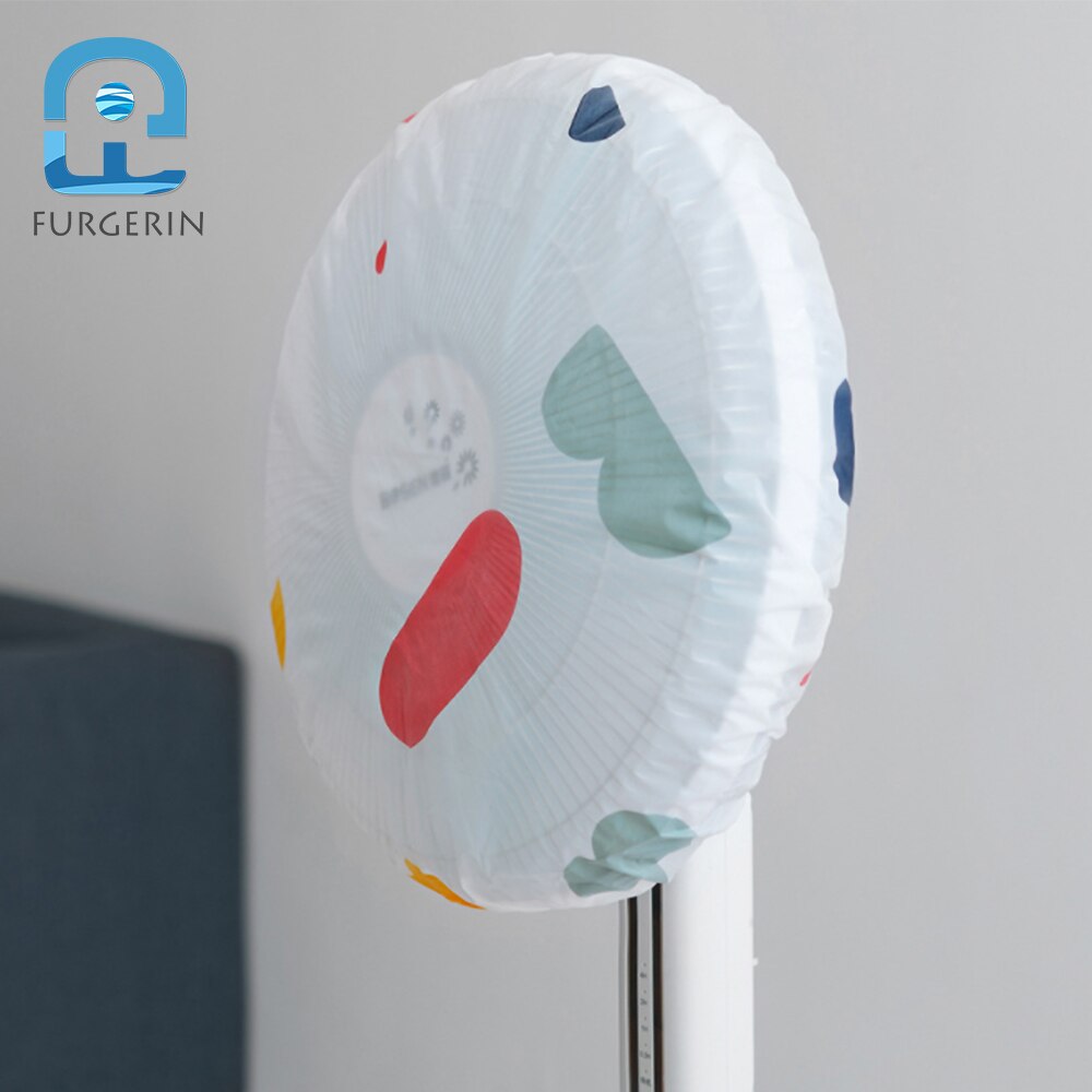 FURGERIN Stand Fan Dust Cover Protection Cap Dustproof safety electric round fan cover Storage Bag Organizer 50*50cm