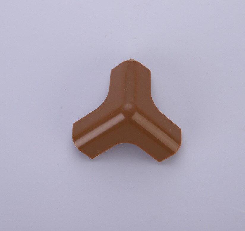 Stolik dziecięcy zabezpieczenia na kanty ochraniacz róg stołu ochrona krawędzi pokrywa dzieci Anticollision strona główna dziecko stół krawędź osłony narożników: ciemny brązowy