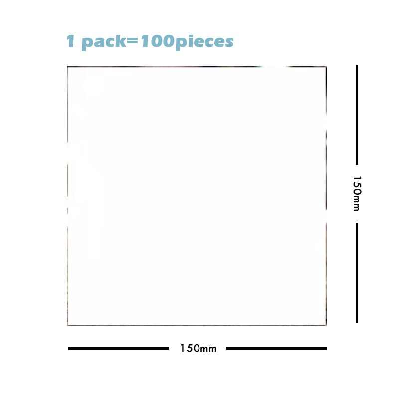 Chancai 20pcs Blank Thick Square White Painting Paper for Drawing of Manual Art ,Handmade Material,150*150mm: Default Title