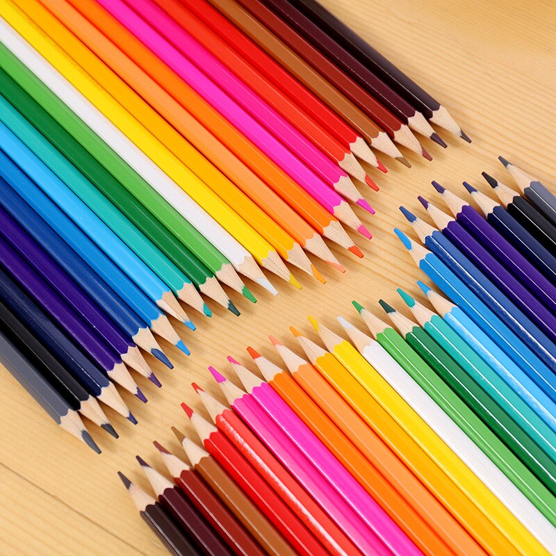 12 Kids Colour Pencils Natural wood colored Pencils Drawing Pencils for School Office Art Painting Sketch Supplies