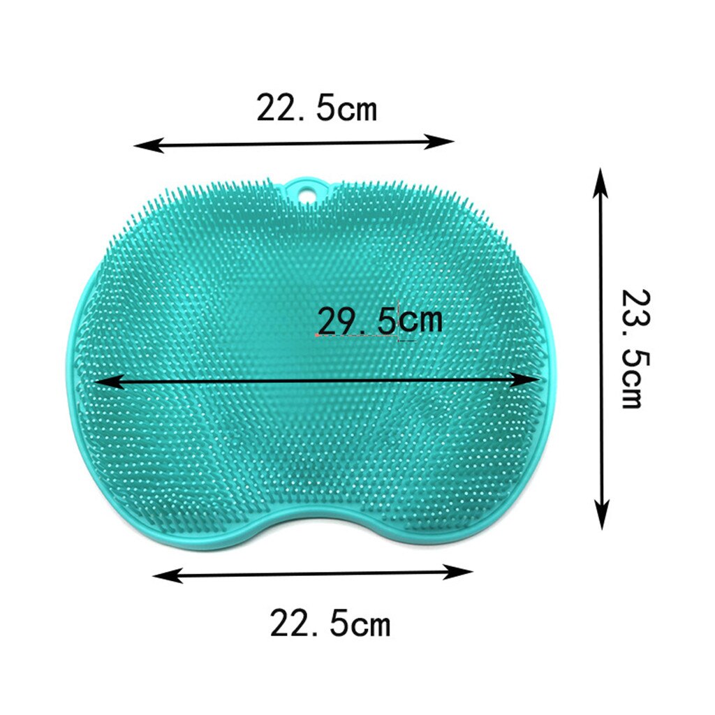 1 Pcs Silicone Douche Voet Massage Bad Schoenen Borstel Voet Scrubber Spa Voet Wassen Voet Borstel Thuis Badkamer Lui Schrobben riem # J