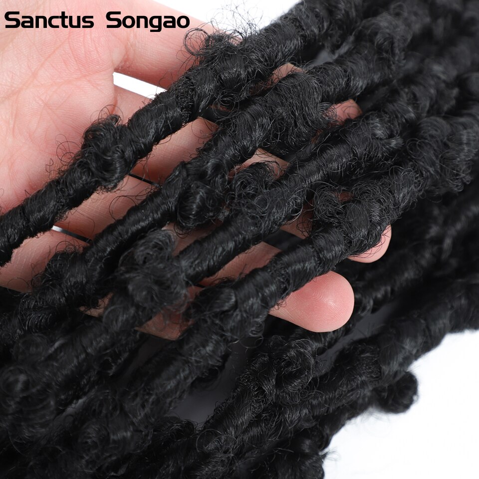 Butterfly Locs Crochet Hair Butterfly Locs Crochet Braids Soft Natural Pre Looped Long Distressed Faux Locs Crochet Hair