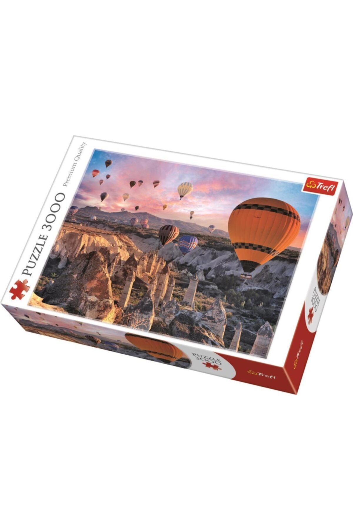 Hete Lucht Ballonnen Over Cappadocia Puzzel 3000 Stuks Turkije Fee Schoorstenen Puzzel Educatief Familie Tijd Hobby