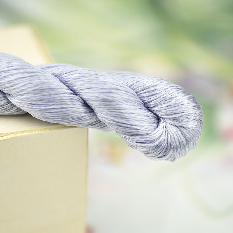 silk embroidery thread / 100% silk thread /hand embroidery embroider cross stitch/Aubergine / 8 pure colors: 2