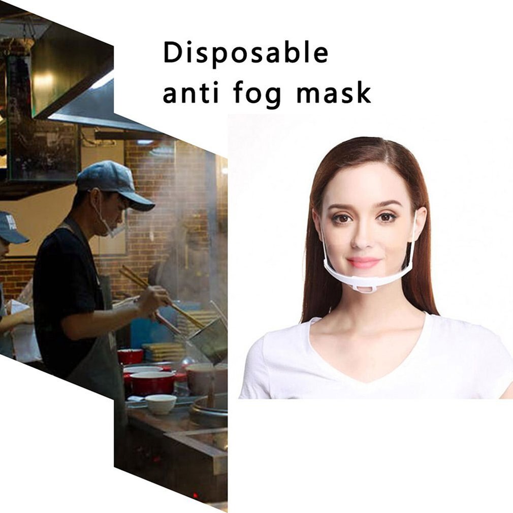 2x Durchsichtige Gesichtsschutzvisiere - Anti-Beschlag & Transparent