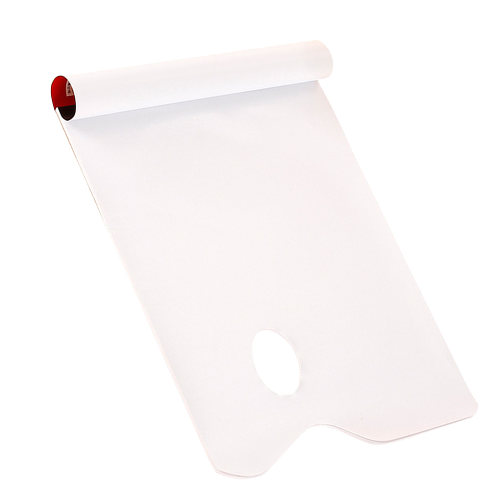 36 blätter Beschichtet Papier Palette Pad Künstler Mischen w/Daumen See Öl Acrylfarben: 2