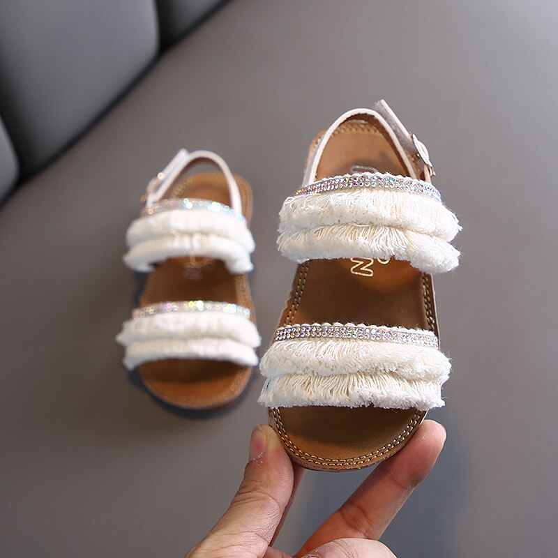 1 2 3 4 5 6 jaar oude zomer sandalen voor kleine meisjes prinsessenschoenen zachte zool babymeisjes strandschoenen casual fille chaussure