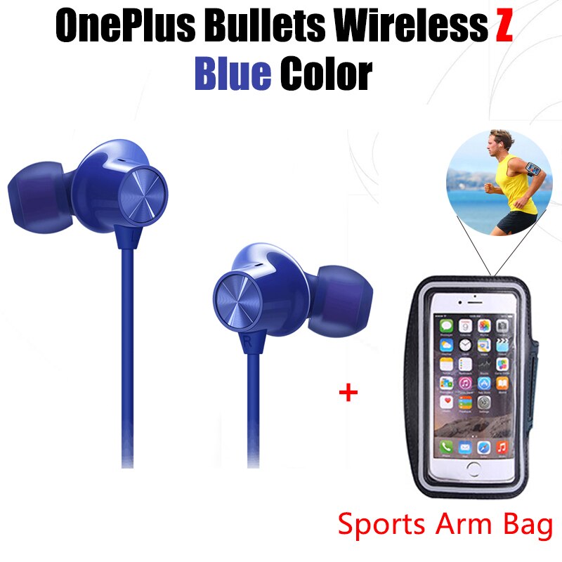 Original OnePlus Kugeln Drahtlose Z Kopfhörer magnetisch Kontrolle Schnelle Schalter Paar Kette Schnelle Ladung Für Oneplus 8 Profi: Z Blau n Tasche