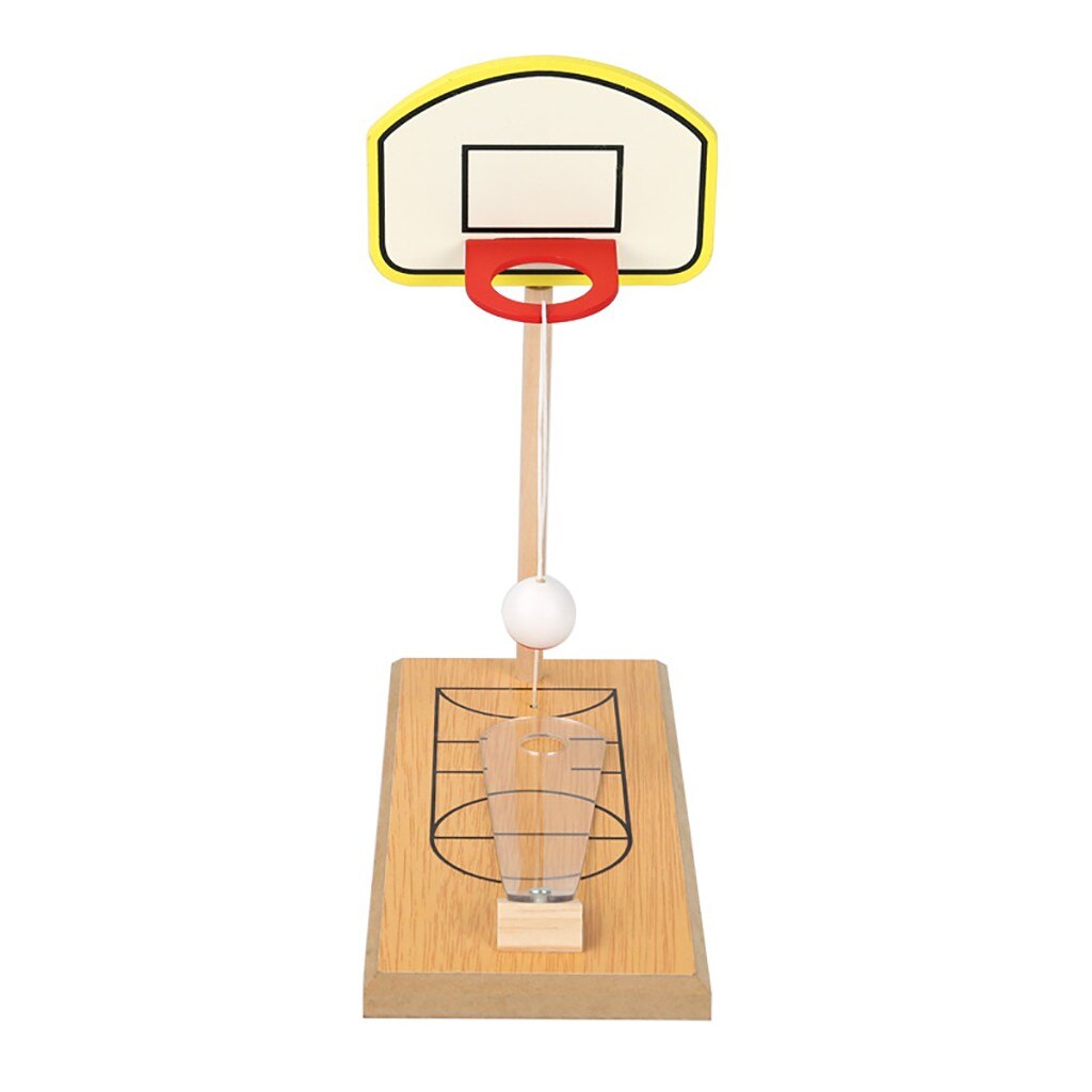 neue Heiße Mini Holz Basketball Schießen Spiel Tabletop Büro Schreibtisch-Spiel Neuheit Lustige bildungs Art spielzeug