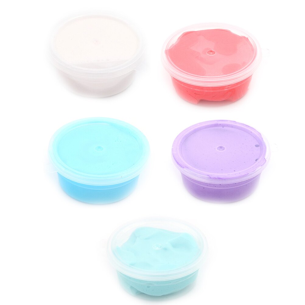 Colorful Sludge Cotton Mud to Release Clay Toy DIY Slime Clay Fluffy Floam Slime Scented Stress Relief No Borax Kids Toy