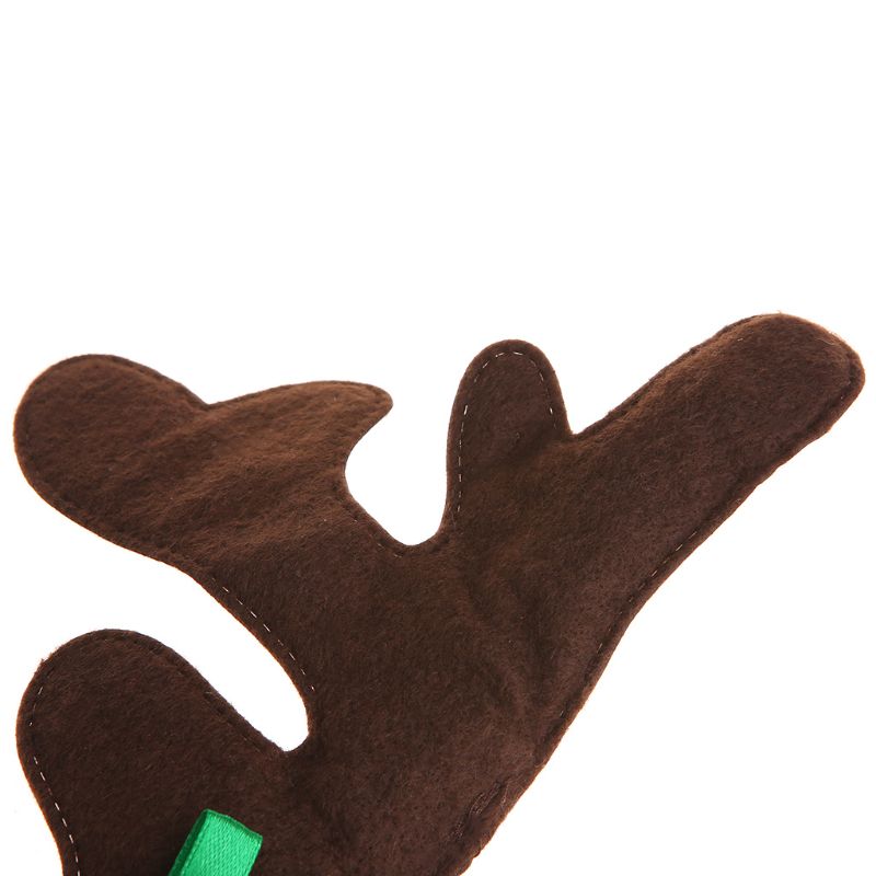 Diadema de Mascota de Navidad, sombrero de cuerno de ciervo, disfraz de perro, cachorro, gato, disfraz de , productos para mascotas C42