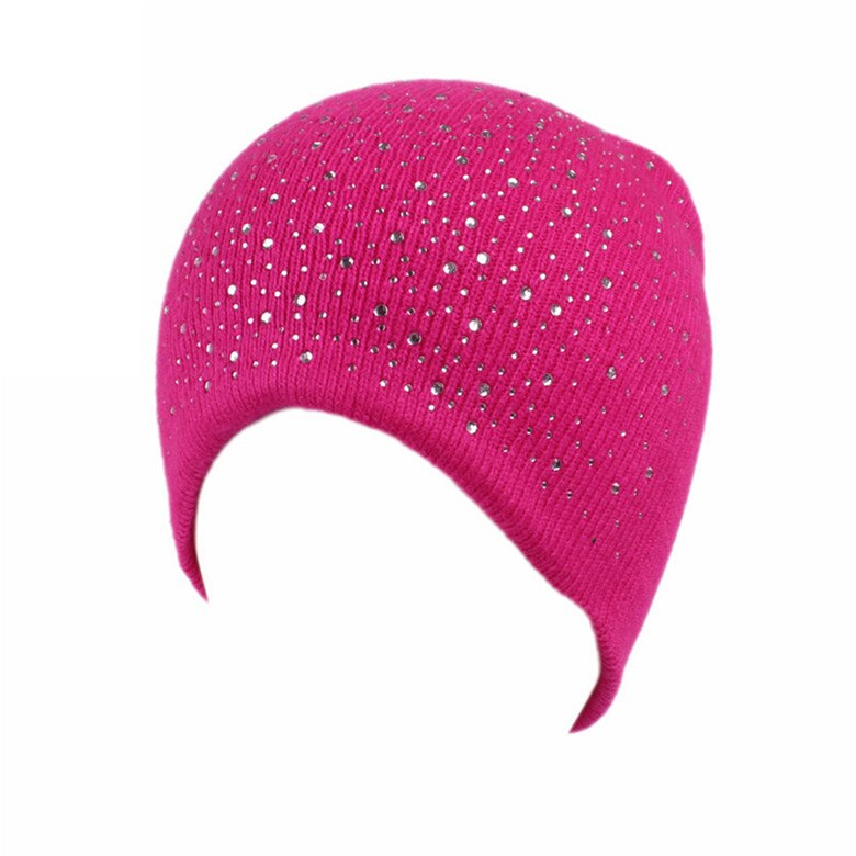 Skimutsen merk sterren ruit gebreide mutsen mutsen effen kleur muts skullies lente winter hiphop mutsen: Rood