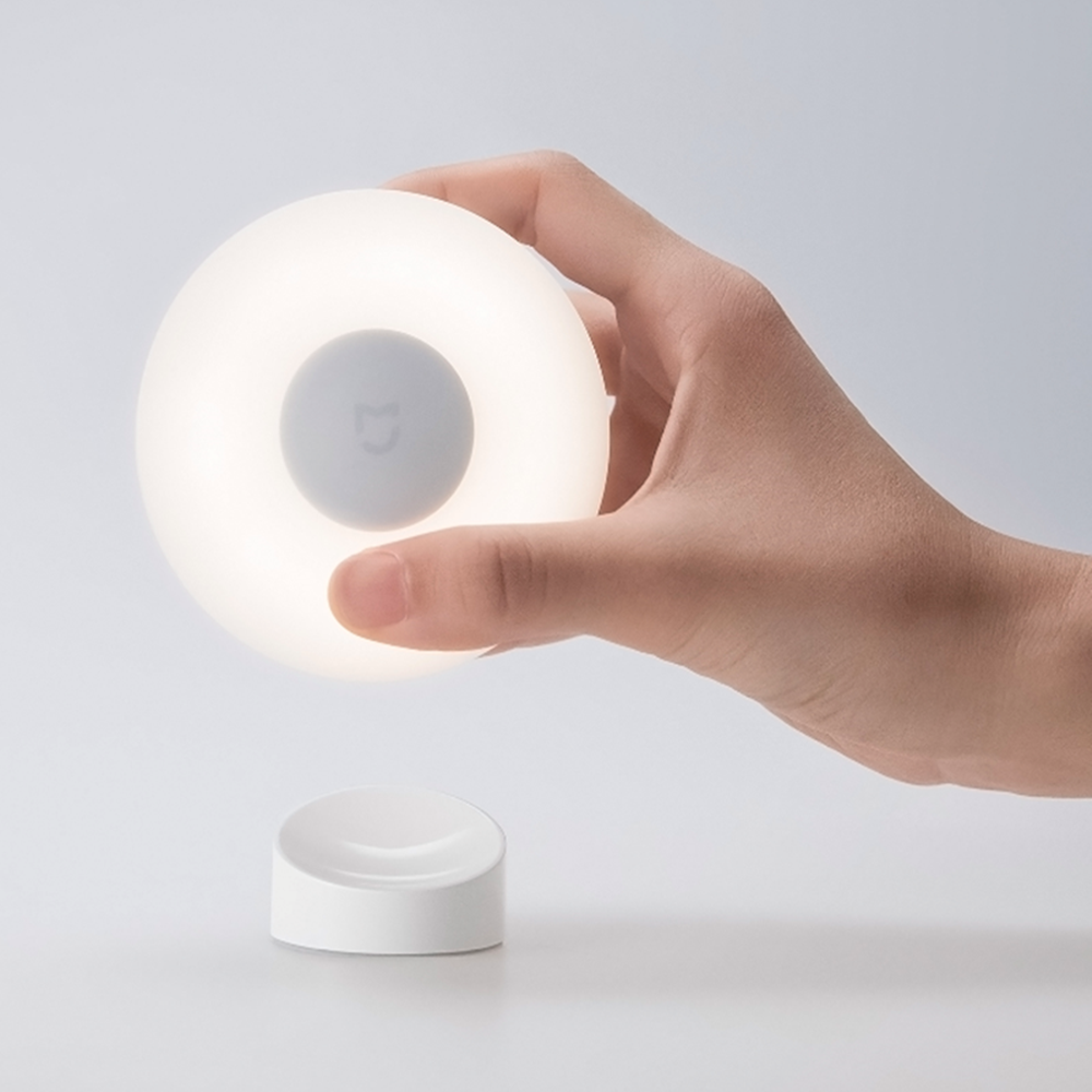 Xiaomi Mijia – veilleuse de 2e génération à Attraction magnétique, lampe de nuit rotative à degrés avec capteur infrarouge réglable, nouveauté 360