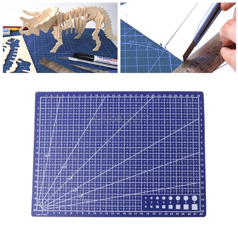 Painting supplies Art mat A4 One Sided Cutting Mat Self Healing Non Slip Board Pad Tool Jy23 19