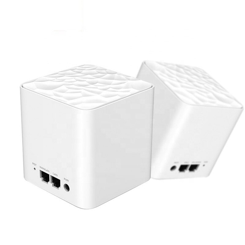 Tenda Nova MW3 Nova Mesh Draadloze Wifi Router AC1200 Dual-Band Voor Hele Huis Wifi Wireless Bridge Repeater