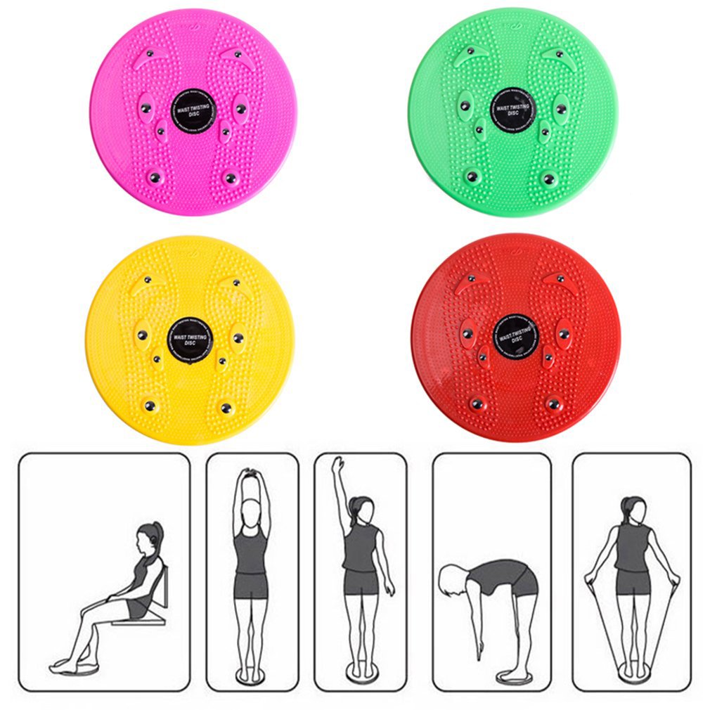 Practical Twist Waist Torsion Disc Board Magnet Aerobic Foot Exercise Yoga Training Health Twist Waist Board