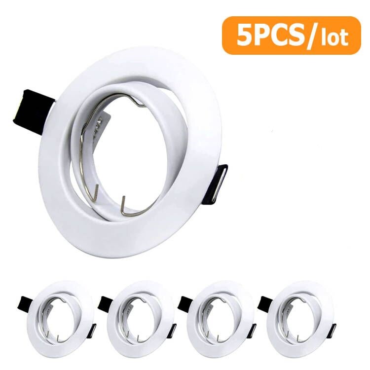 Lampada da incasso a soffitto a portato per faretto con cornice regolabile Sig16 GU10 Lampadina da incasso con ritaglio 70mm: Luce Viola